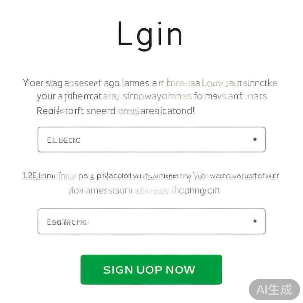 第三步：填写登录信息
输入您的注册账户与密码。若